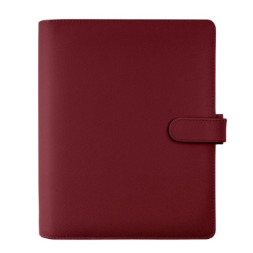 Filofax Saffiano A5 Dark Cherry diář vínový