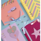 Filofax Clipbook A5 fialový kreativní set