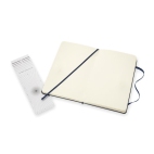 Skicář Moleskine M modrý tvrdé desky
