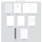 Filofax Moonlight A5 černý diář