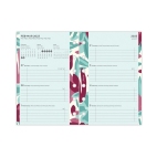 Filofax kompletní náplň kapesní - Floral edice 2023