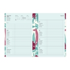 Filofax kompletní náplň A5 - Floral edice 2023