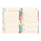 Filofax kompletní náplň A5 - Floral edice 2023