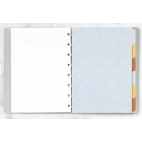 Filofax metalické rozřazovače do zápisníků A5