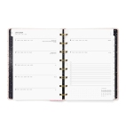 Filofax Confetti Rose Quartz A5 plánovač 2024