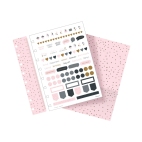 Filofax Confetti Rose Quartz A5 plánovač 2024