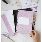 Filofax Confetti Rose Quartz A5 plánovač 2024