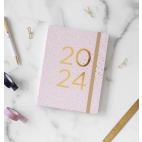 Filofax Confetti Rose Quartz A5 plánovač 2024