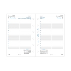 Filofax kalendář kapesní 2025 AJ den/1 strana