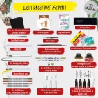 Online Kalligrafie adventní kalendář