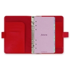 Diář Filofax Saffiano osobní červený