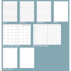 Filofax Clipbook A5 Pastels Vista Blue