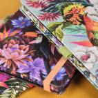 Castelli Eden Exotic L tečkovaný zápisník