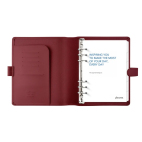 Filofax Saffiano A5 Dark Cherry diář vínový
