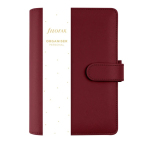 Filofax Saffiano Dark Cherry Osobní vínový diář