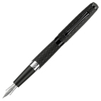 Diplomat Cobra Guilloche Black plnicí pero