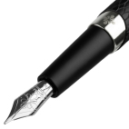 Diplomat Cobra Guilloche Black plnicí pero