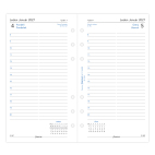 Filofax kalendář 2027 ČJ+SJ den/1 stránka