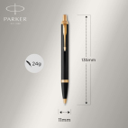 Parker Royal I.M. Black GT kuličkové pero