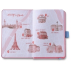 Sheaffer Sentinel Pink Emily in Paris CT dárková sada se zápisníkem