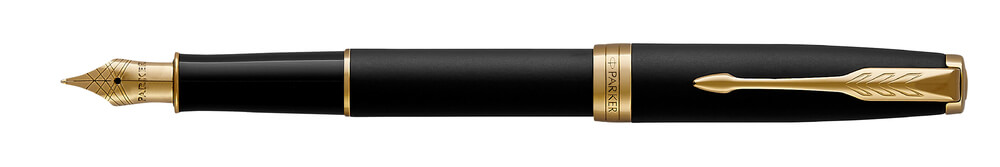 Parker Royal Sonnet Matte Black GT, plnicí pero