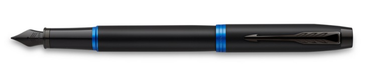 Parker Royal I.M. Vibrant Rings Marine Blue, plnicí pero