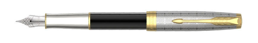 Parker Sonnet Premium Metal Black GT, plnicí pero