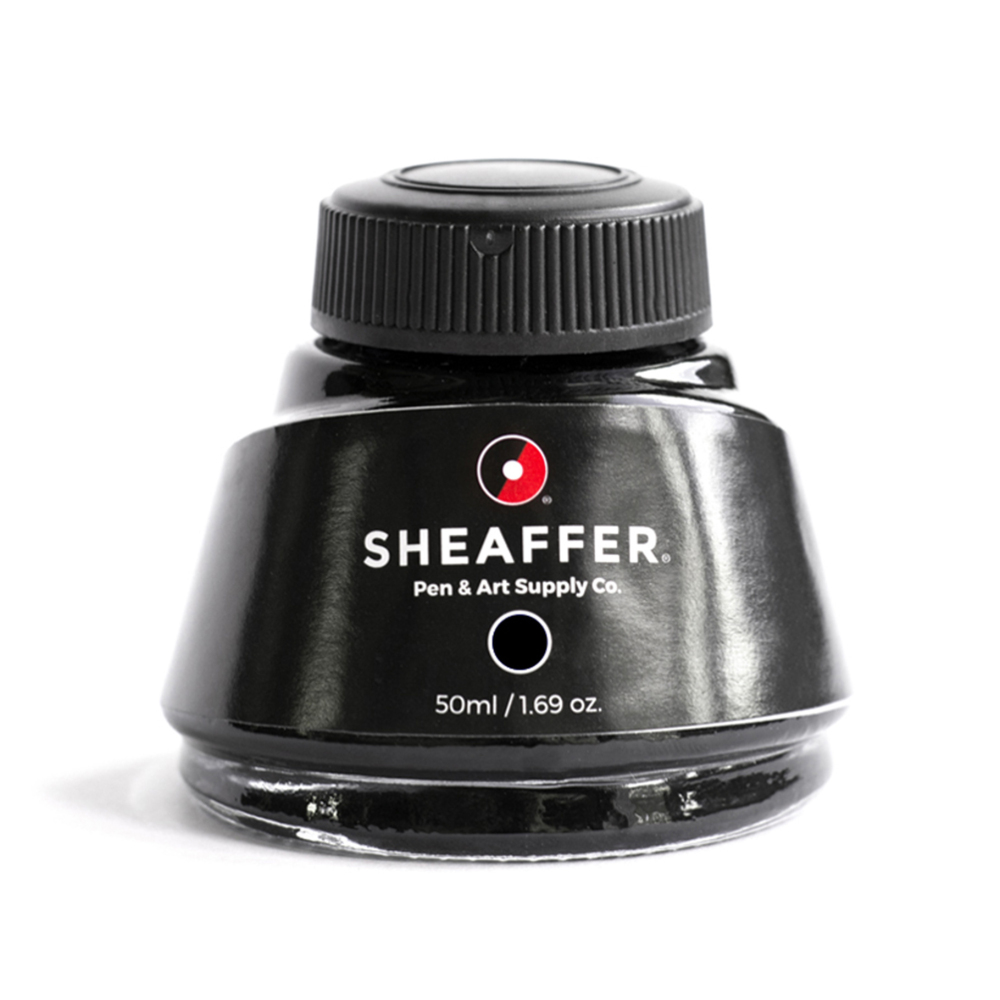 Sheaffer Jet Black, černý lahvičkový inkoust