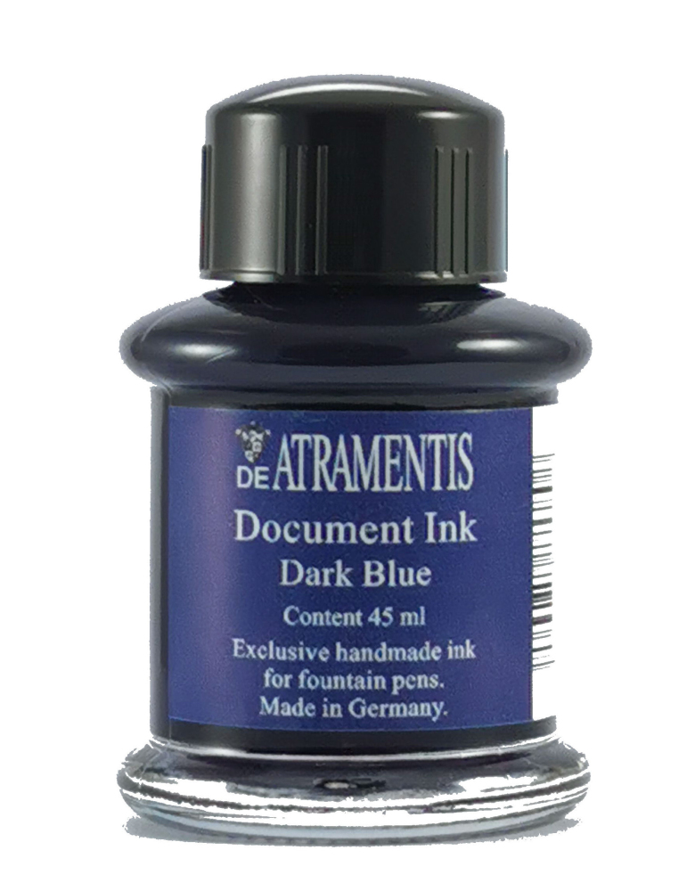 De Atramentis Document Dark Blue, dokumentní inkoust