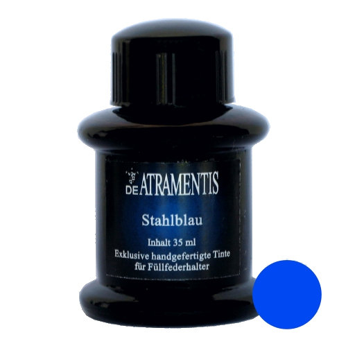 De Atramentis Steel Blue inkoust