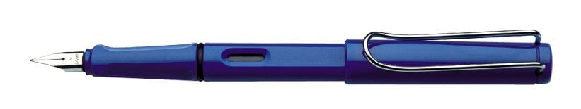 Lamy Safari Shiny Blue, plnicí pero