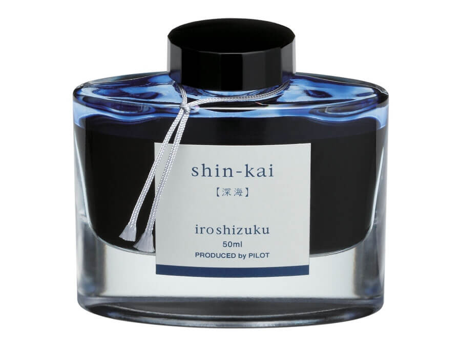 Pilot Iroshizuku Shin-Kai - Deep Sea, lahvičkový inkoust