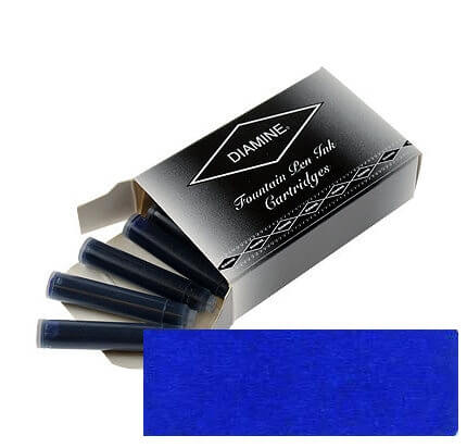 Diamine Royal Blue, inkoustové bombičky