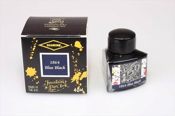 Diamine Anniversary 1864 Blue Black 40 ml, lahvičkový inkoust