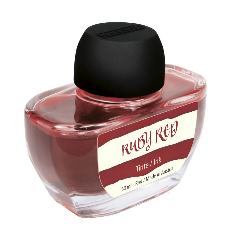 Online Rubin Red, rubínový lahvičkový inkoust 50 ml