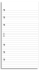 Filofax linkovaný papír 30 listů - Osobní