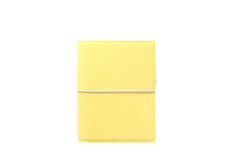 Filofax Domino Soft  A7 týdenní 2024 žlutý