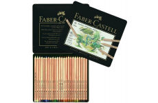 Faber-Castell Umělecké pastely Pitt Pastel plechová krabička 24 ks 112124