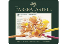 Faber-Castell 110024 Polychromos umělecké nejvyšší kvality 24 ks