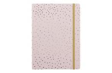 Levně Filofax Zápisník Notebook Confetti A5 Rose Quartz