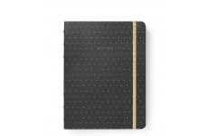 Filofax Notebook Moonlight A5 Černá