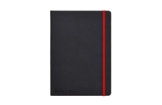 OXFORD Black n Red Journal Zápisník A5 černý pevné desky