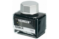 Online Black černý lahvičkový inkoust 17237, 15 ml