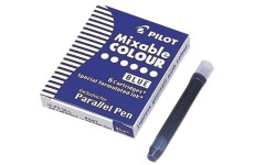 Pilot inkoustové bombičky 6 ks pro Parallel modrá