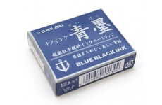 Sailor Sei-Boku, modro-černé inkoustové bombičky 12ks