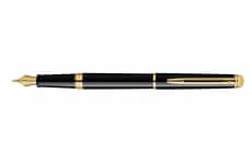 Levně Waterman Hémisphere Black Lacquer GT 1507/1920510, plnicí pero