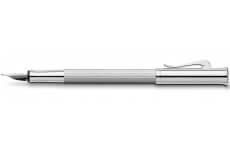 Levně Graf von Faber Castell Guilloche Rhodium 146590, plnicí pero