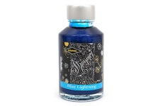 Diamine Shimmer Blue Lightning 50 ml, lahvičkový inkoust