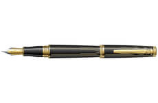 Levně Scrikss Heritage Black Gold 380839, plnicí pero