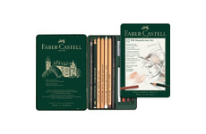 Levně Faber-Castell 112975 Pitt Monochrome sada uměleckých výtvarných potřeb 12 ks